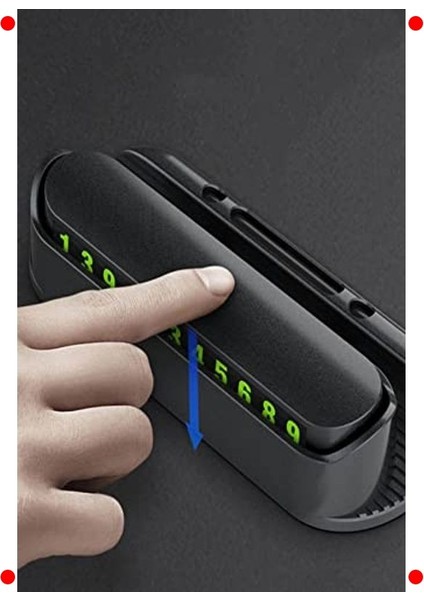 Araç Içi Park Numaratörü - Gümüş Renk fiyatları