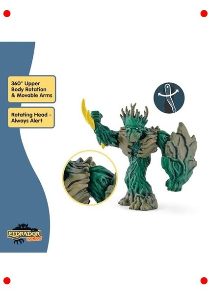 Orman Imparatoru Figürü - Detaylı El Boyama indirimleri