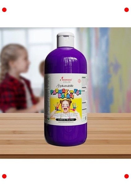 Mor Parmak Boyası - 500 gr - Çocuklar Için Sanatsal Eğlence fiyatları
