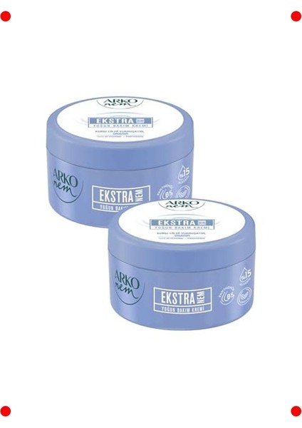 Yoğun Nemlendirici Bakım Kremi 2X250 ml