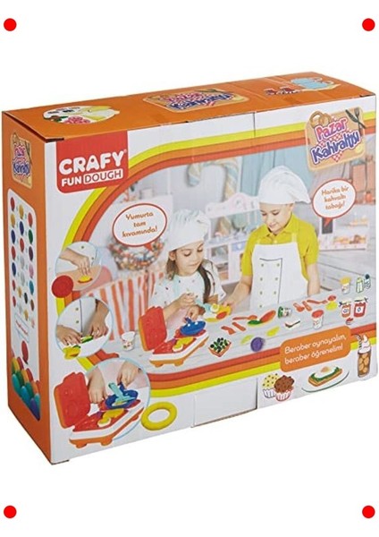 Pazar Kahvaltısı Oyun Hamuru Seti - 24 Parça fırsatları