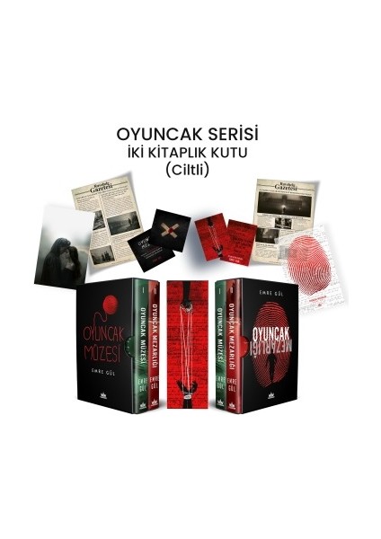 Set-Oyuncak Serisi-2 Kitaplık Hediyeli Kutu Emre Gül