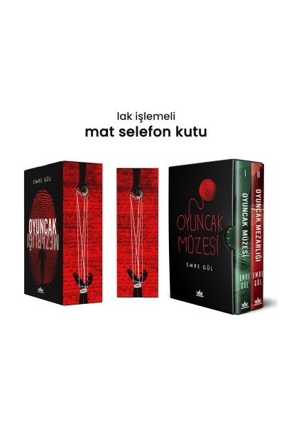 Set-Oyuncak Serisi-2 Kitaplık Hediyeli Kutu Emre Gül modelleri