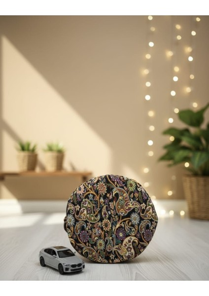 Otantik Mozaik Desen Yuvarlak Kadın Çantası modelleri