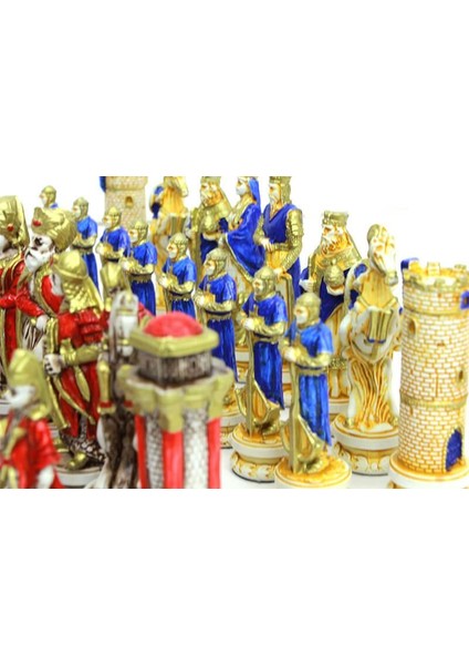 Satranç Taşı Polyester Büyükboy Osmanlı Haçlı Dekoratif Hediyelik indirimleri