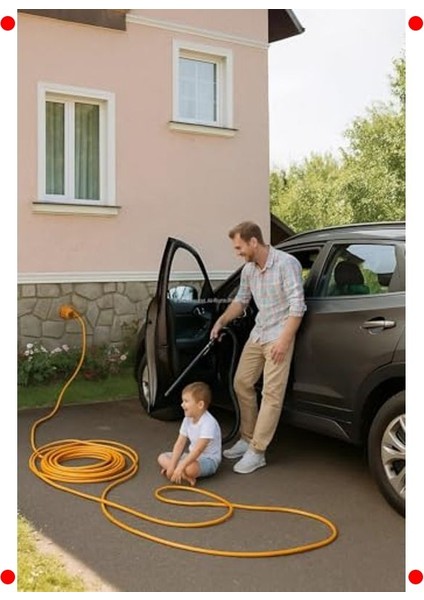 Dış Mekan Uzatma Kablosu, Kapaklı Priz, 30 Metre fırsatları