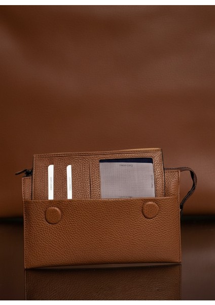 Erkek Deri Clutch El Çantası | Hakiki Deri Şık Günlük ve Ofis Çok Gözlü Kullanım fiyatları