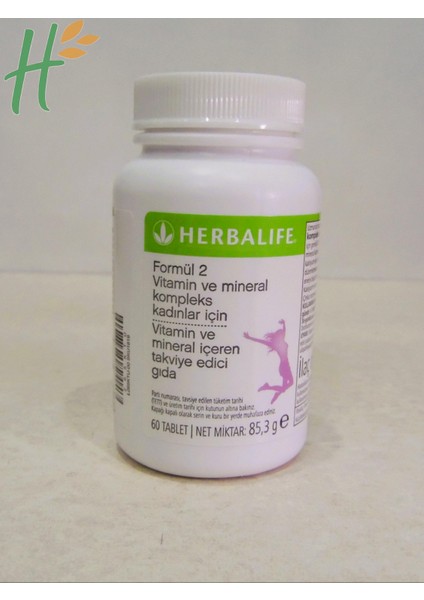 Formül 2 Vitamin ve Mineral Kompleks Kadınlar Için 60 Tablet
