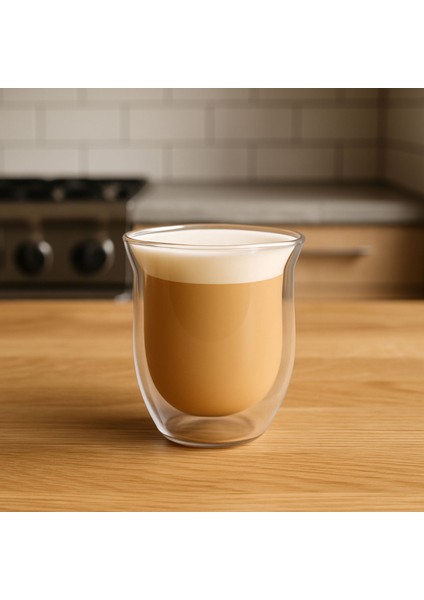 Double Wall 2'li Bardak - Şeffaf - 200 ml fiyatları