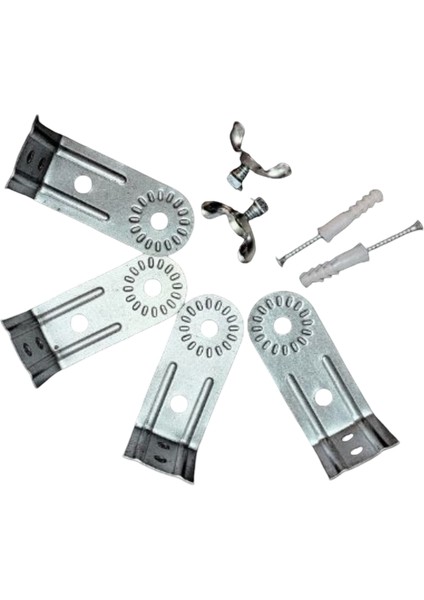 Infrared Uyumlu Isıtıcı Elektirikli Soba Duvara Asma Aparatı