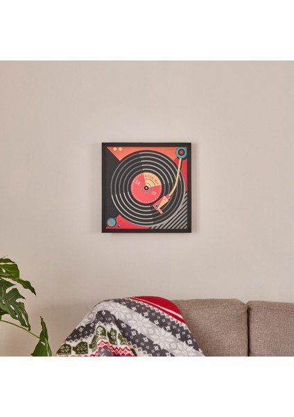 Deco Pikap Pano Tablo - Renkli - 40X40 cm