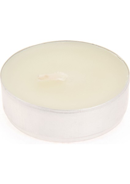 25'li Tealight Mum - Beyaz - 3,8 cm modelleri