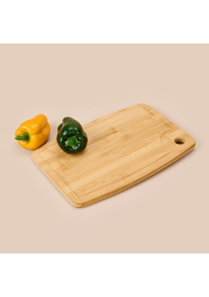 Bambu Kesme Tahtası - Açık Kahverengi - 22X32 cm fiyatları