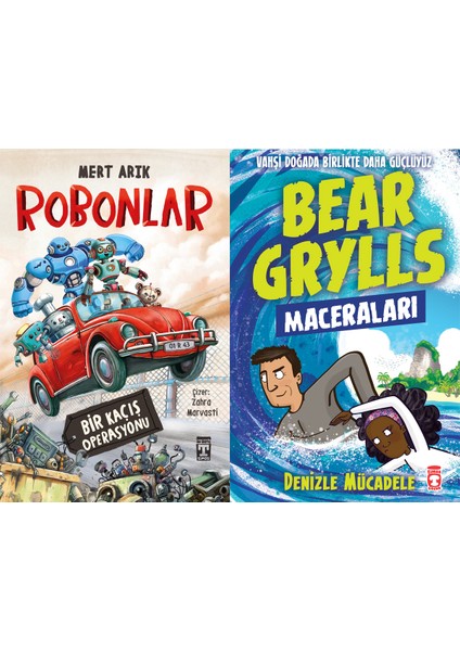 Robonlar (Mert Arık) ve Denizle Mücadele - Bear Grylls Maceraları