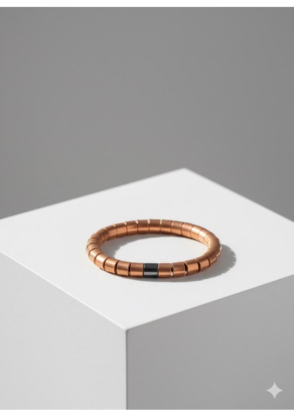 Saf Bakır Bileklik 8 mm