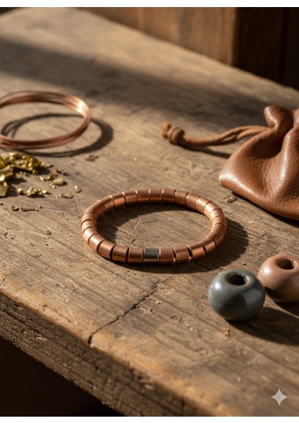 Saf Bakır Bileklik 8 mm modelleri