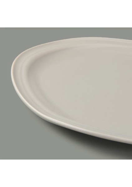 Kitchen Bloom Servis Tabağı - Gri - 29 cm modelleri