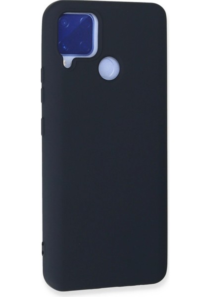 Yzlal Newface Realme C15 Kılıf Nano Içi Kadife Silikon - Lacivert modelleri