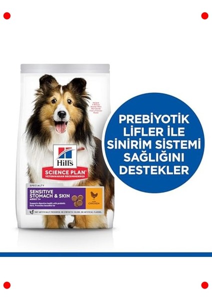 Hassas Deri & Mide Orta Irk Tavuklu Köpek Maması - 14 kg fiyatları