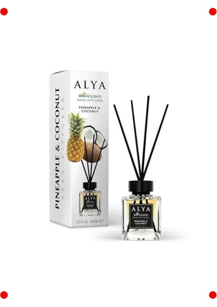 Bambu Çubuklu Oda Kokusu - Ananas & Hindistan Cevizi