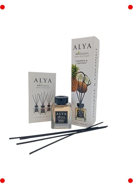 Bambu Çubuklu Oda Kokusu - Ananas & Hindistan Cevizi modelleri