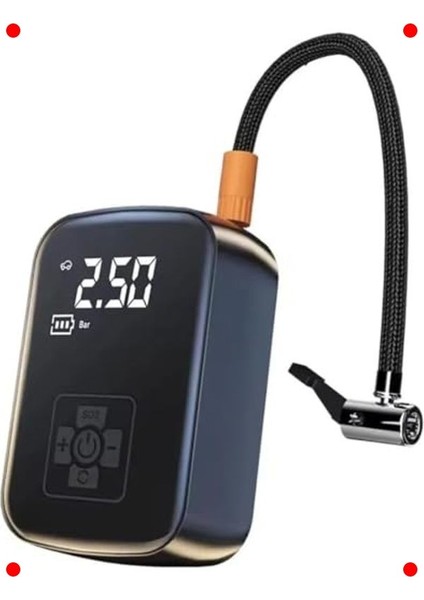 Kablosuz Araç Hava Kompresörü - 150 Psı, LED Işıklı fiyatları