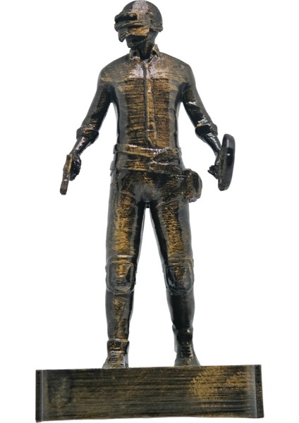 Pubg Koleksiyon Figürü – Bronz Görünümlü 3D Baskı fırsatları