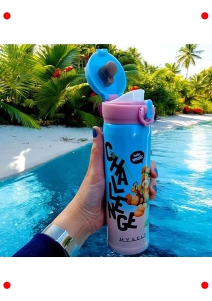 Ayıcık Tasarımlı 500 ml Paslanmaz Çelik Çocuk Termosu modelleri