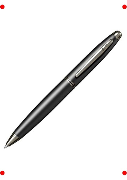 Mat Siyah Şık Tasarım Tükenmez Kalem