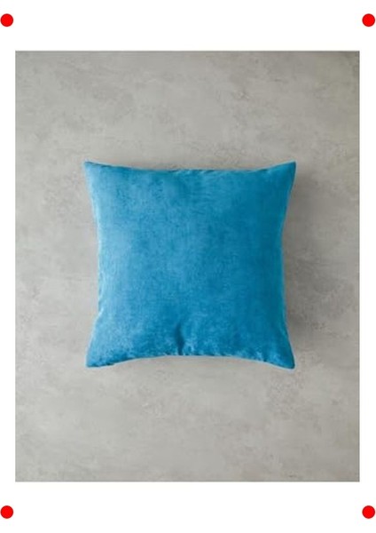 Polyester Kırlent Kılıfı - Petrol Mavisi