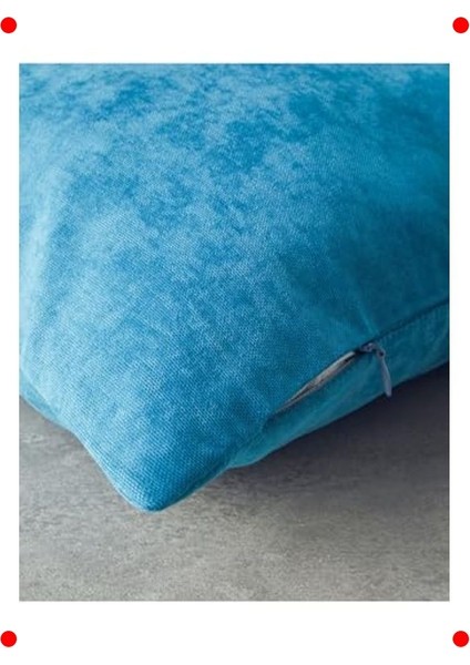 Polyester Kırlent Kılıfı - Petrol Mavisi fiyatları