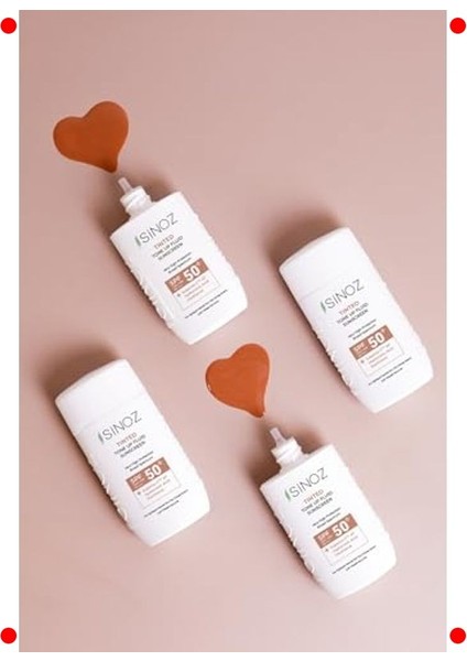 Renkli Hibrit Güneş Kremi SPF50 - 50ML modelleri