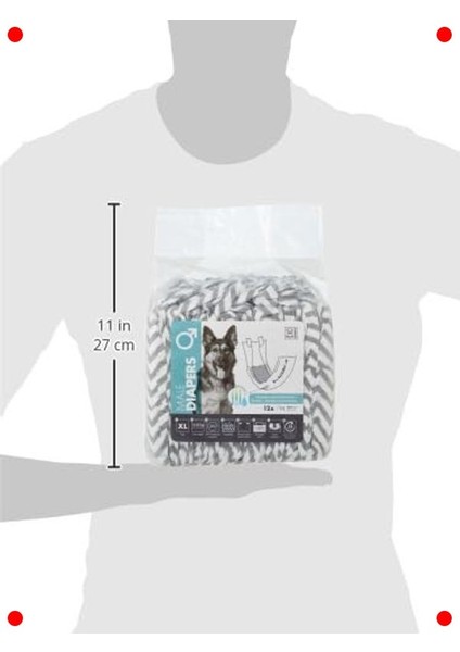 Erkek Köpekler Için Koruyucu Külot (Xl) - 12 Adet modelleri