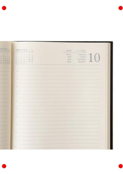 2026 Tarihli Deri Ajanda 17X24 cm - Lila fırsatları