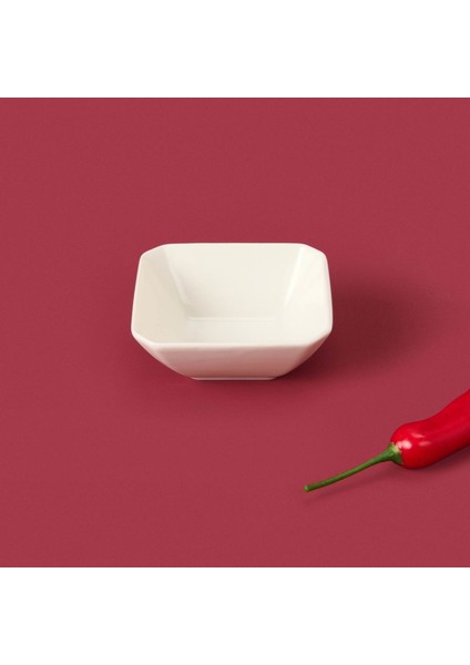 Köşeli Sosluk - Beyaz - 7 cm fiyatları