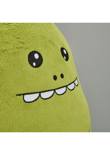 Soft Dinozor Figürlü Yastık - Yeşil - 30X33 cm modelleri