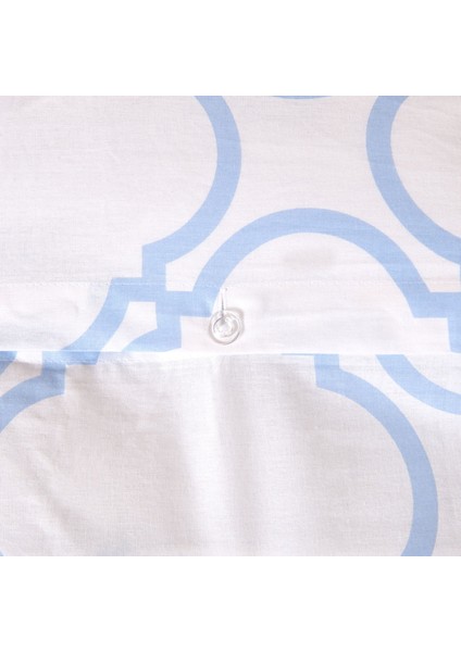 Soft Toeget Çift Kişilik Nevresim Takımı - Beyaz / Mavi modelleri