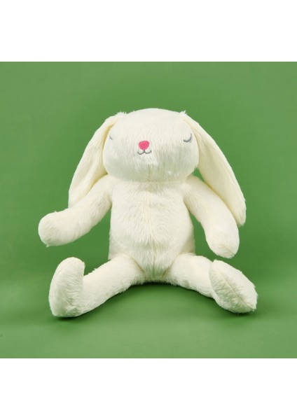 Soft Uyuyan Tavşan Figürlü Yastık - Beyaz - 20X35 cm fiyatları