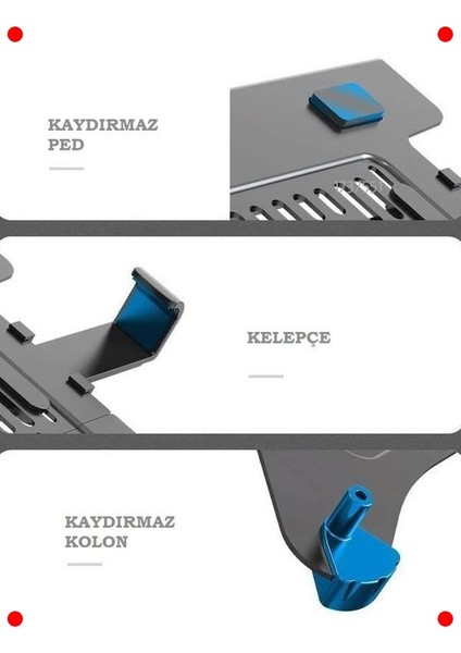 Vesa Montaj Laptop Standı (10-17 Inç Uyumlu) modelleri