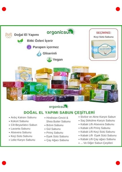 Doğal Keçi Sütü Sabunu 140 gr – Tüm Cilt Tipleri Için indirimleri