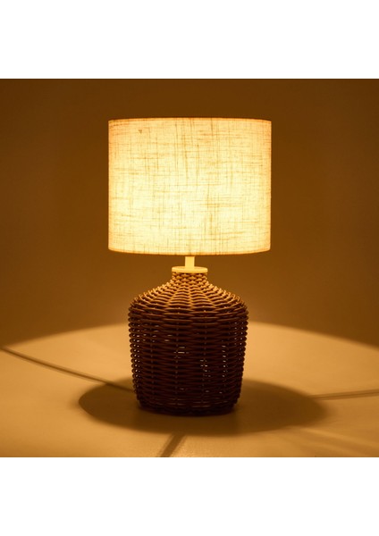 Lighting Green Culture Rattan Abajur - Natürel / Krem fiyatları