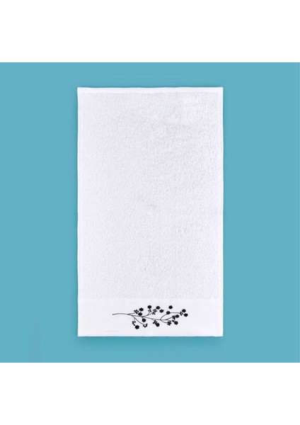 Soft French Cottage Nakışlı El Havlusu - Ekru - 30X50 cm fiyatları