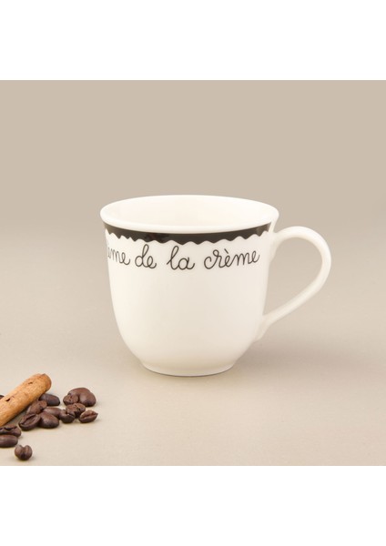 Kitchen Crema De La Cream Porselen Kupa - Renkli - 290 ml modelleri