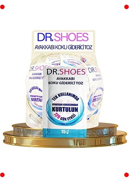 Ayak ve Ayakkabı Koku Giderici Toz Seti (10 Adet)