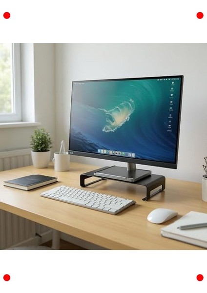 Masaüstü Monitör Yükseltici Standı - Ergonomik modelleri