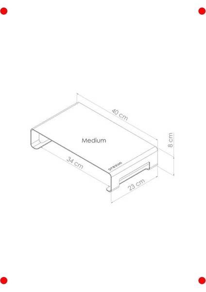 Masaüstü Monitör Yükseltici Standı - Ergonomik fırsatları
