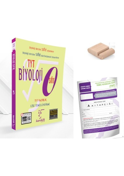 Tyt Biyoloji Sıfır Konu Özetli Soru Bankası Tyt 2026+TELEFON Tutucu+Tyt Deneme