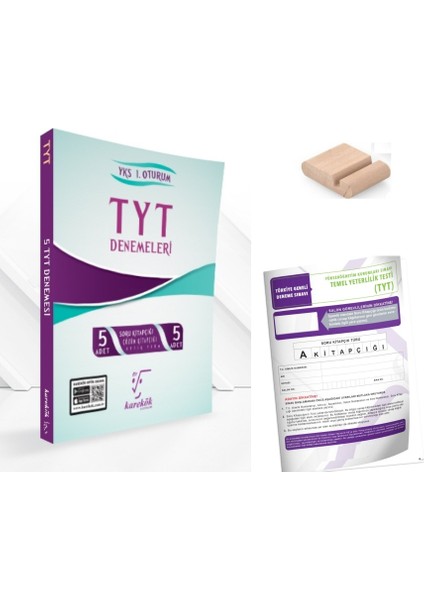 Tyt 5 Li Deneme Seti +Telefon Tutucu+Deneme