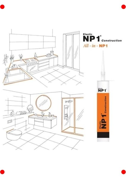 Siyah Izolasyon Mastik ve Yapıştırıcı 290 Ml. modelleri