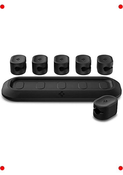 Manyetik Kablo Tutucu - Siyah